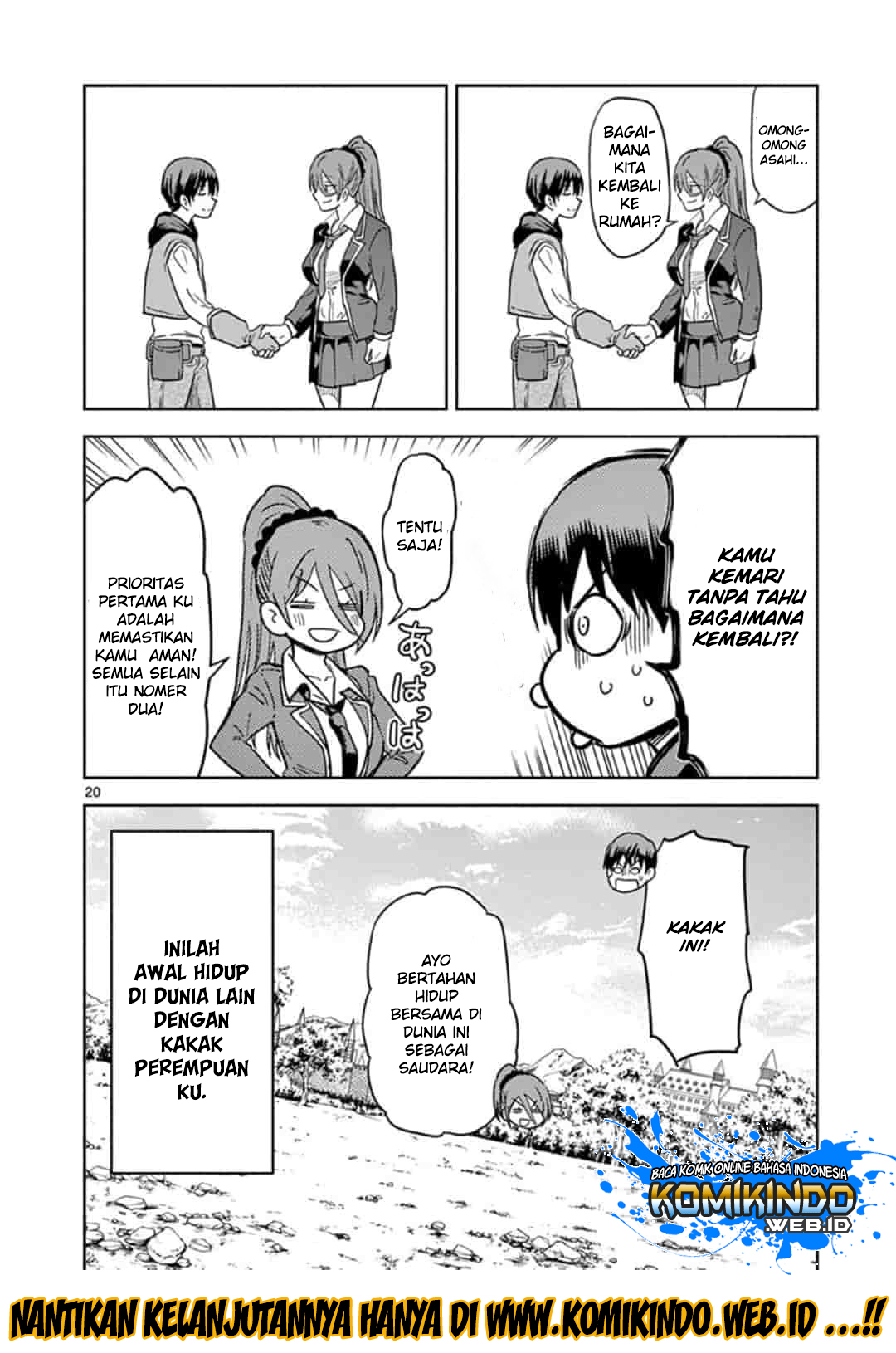 Isekai One Turn Kill Nee-san Chapter 02 Gambar 22